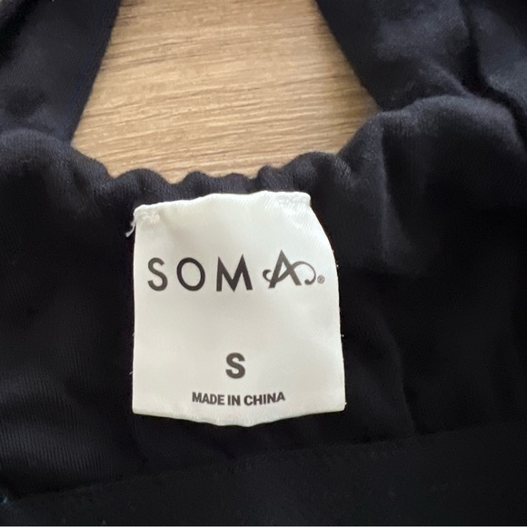 Soma Cool Nights Days Chemise Crossback Small Black - Picture 7 of 10
